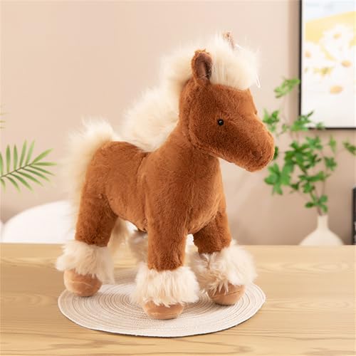 TROYSINC Niedliche Einhorn Stofftiere Einhorn Plüschtiere, Einhorn Plüschkissen Spielzeug, Valentinstag Geburtstagsgeschenke Für Jungen Mädchen (40cm,A) von TROYSINC