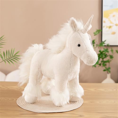 TROYSINC Niedliche Einhorn Stofftiere Einhorn Plüschtiere, Einhorn Plüschkissen Spielzeug, Valentinstag Geburtstagsgeschenke Für Jungen Mädchen (40cm,D) von TROYSINC
