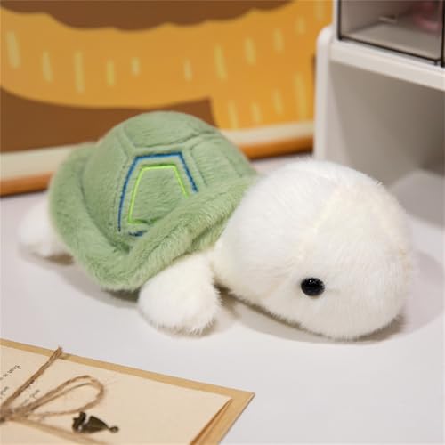 TROYSINC Niedliche SchildkrötenPlüschtier Kuscheltier, Weich Schildkröten Stofftier Schildkröten Plüsch Kissen Kinderspielzeug Plüschpuppen Geschenk (25cm) von TROYSINC