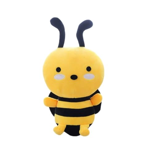 TROYSINC Niedliches Plüschtier Biene Kuscheltier Plüschpuppe, Flauschiger Plüsch Puppe Spielzeug Geburtstag Geschenke für Jungen und Mädchen (20cm) von TROYSINC