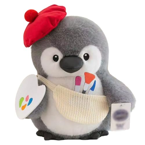 TROYSINC Pinguin Stofftier Plüschtier, Pinguin Kuscheltier Plüschpuppen Pinguin Stofftier Spielzeug Geschenk für Kinder (30cm,B) von TROYSINC