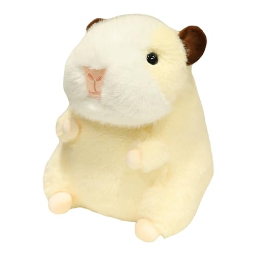 TROYSINC Süßes Plüschtier Meerschweinchen – Kuschelweiches Stofftier, Flauschiger Deko-Kuscheltier für Kinder & Erwachsene Geburtstag, Weihnachten, Ostern (20cm,Beige) von TROYSINC