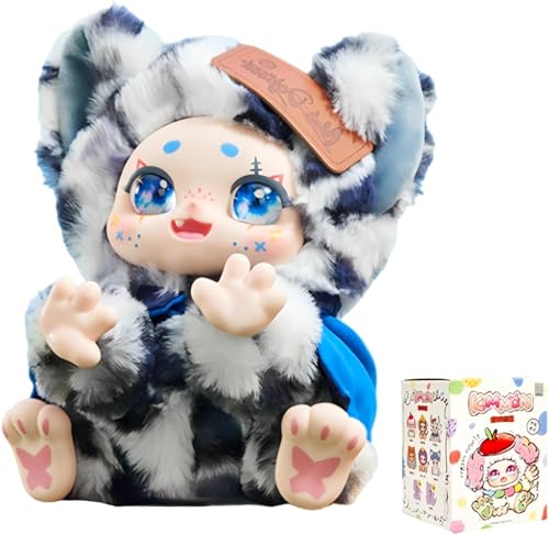 TRRCEPOS "Find Yourself Series – Blind Box Plüschfigur mit Skelett & beweglichen Augen | Flexibles Posing | 1 von 6 regulären + 2 geheimen Figuren, zufällig verpackt TRRCEPOS "Find Yourself Series – Blind Box Plüschfigur mit Skelett & beweglichen Augen | Flexibles Posing | 1 von 6 regulären + 2 geheimen Figuren, zufällig verpackt von TRRCEPOS