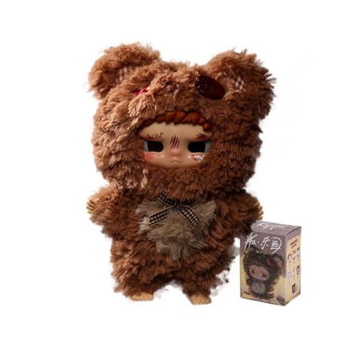 TRRCEPOS Kippo – Offizielles Originalprodukt｜Plüschfigur mit Tierkostüm & Narben-Make-up｜PVC-Gesicht & Glaseffekt-Augen｜1 von 8 Designs zufällig (inkl. Secret) von TRRCEPOS