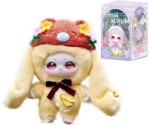 TRRCEPOS Samaliel Misty Garden 400% Plüsch-Blind Box Figur | Kawaii Sammlerstück Kuscheltier mit PVC-Gesicht & glänzenden Augen | 8 Designs + 1 Geheimfigur, 28cm (Zufällig 1 Stück) von TRRCEPOS