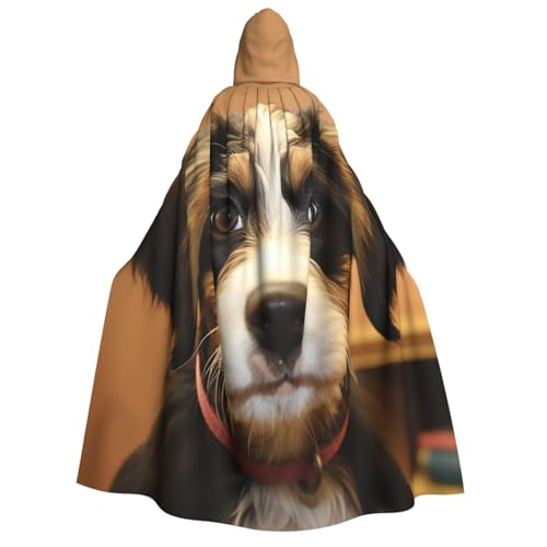 Hundetraining, Erwachsenenumhang mit Kapuze, Halloween-Umhang, lange Kapuze, Cosplay-Kostüm Hundetraining, Erwachsenenumhang mit Kapuze, Halloween-Umhang, lange Kapuze, Cosplay-Kostüm von TRSGKSQP