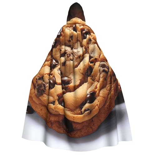 TRSGKSQP Biscuit Kapuzenumhang für Erwachsene, Halloween-Umhang, lange Kapuze, Robe, Umhang, Cosplay-Kostüm von TRSGKSQP