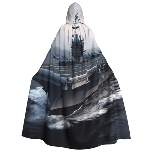 TRSGKSQP Flugzeugträger Erwachsene Kapuzenumhang Halloween Umhang Lange Kapuze Robe Umhang Cosplay Kostüm TRSGKSQP Flugzeugträger Erwachsene Kapuzenumhang Halloween Umhang Lange Kapuze Robe Umhang Cosplay Kostüm von TRSGKSQP