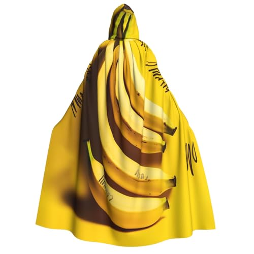 TRSGKSQP Gelbe Banane Kapuzenumhang für Erwachsene, Halloween-Umhang, lange Kapuze, Robe, Umhang, Cosplay-Kostüm TRSGKSQP Gelbe Banane Kapuzenumhang für Erwachsene, Halloween-Umhang, lange Kapuze, Robe, Umhang, Cosplay-Kostüm von TRSGKSQP