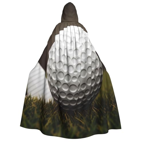TRSGKSQP Golfball-Umhang mit Kapuze für Erwachsene, Halloween-Umhang, lange Kapuze, Cosplay-Kostüm TRSGKSQP Golfball-Umhang mit Kapuze für Erwachsene, Halloween-Umhang, lange Kapuze, Cosplay-Kostüm von TRSGKSQP