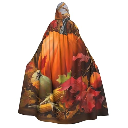 TRSGKSQP Harvest Pumpkin Erwachsene Kapuzenumhang Halloween Umhang Lange Kapuze Robe Umhang Cosplay Kostüm TRSGKSQP Harvest Pumpkin Erwachsene Kapuzenumhang Halloween Umhang Lange Kapuze Robe Umhang Cosplay Kostüm von TRSGKSQP