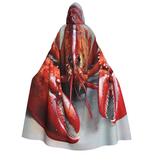 TRSGKSQP Hummer-Umhang mit Kapuze für Erwachsene, Halloween-Umhang, lange Kapuze, Cosplay-Kostüm TRSGKSQP Hummer-Umhang mit Kapuze für Erwachsene, Halloween-Umhang, lange Kapuze, Cosplay-Kostüm von TRSGKSQP