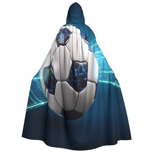 TRSGKSQP Kapuzenumhang für Erwachsene, Fußball, Sport, Ball, Halloween, lange Kapuze, Cosplay-Kostüm TRSGKSQP Kapuzenumhang für Erwachsene, Fußball, Sport, Ball, Halloween, lange Kapuze, Cosplay-Kostüm von TRSGKSQP