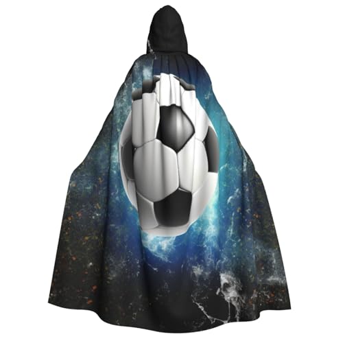TRSGKSQP Kapuzenumhang für Erwachsene, Fußball, Sport, Halloween, lange Kapuze, Cosplay-Kostüm TRSGKSQP Kapuzenumhang für Erwachsene, Fußball, Sport, Halloween, lange Kapuze, Cosplay-Kostüm von TRSGKSQP