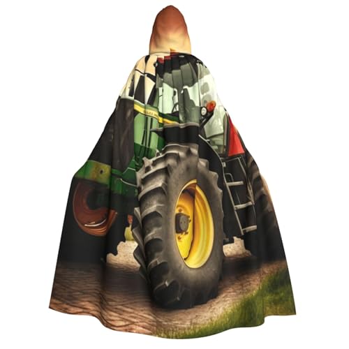 TRSGKSQP Kapuzenumhang für Erwachsene, mit Traktor-Motiv, Halloween-Umhang, lange Kapuze, Cosplay-Kostüm TRSGKSQP Kapuzenumhang für Erwachsene, mit Traktor-Motiv, Halloween-Umhang, lange Kapuze, Cosplay-Kostüm von TRSGKSQP