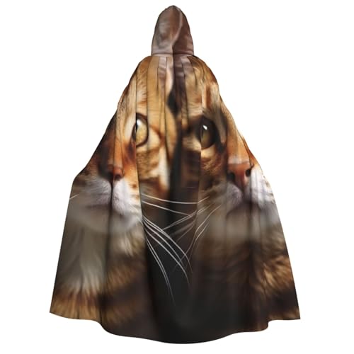 TRSGKSQP Kapuzenumhang mit Kapuze für Katzen, Halloween, lange Kapuze, Cosplay-Kostüm TRSGKSQP Kapuzenumhang mit Kapuze für Katzen, Halloween, lange Kapuze, Cosplay-Kostüm von TRSGKSQP