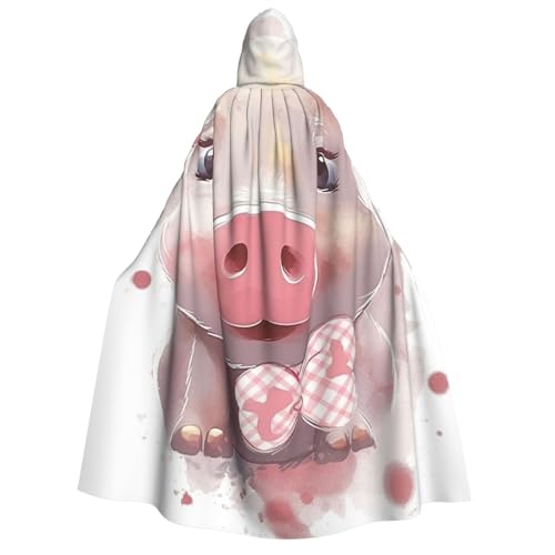 TRSGKSQP Smiling Erwachsene Kapuzenumhang Halloween Umhang Lange Kapuze Robe Umhang Cosplay Kostüm von TRSGKSQP
