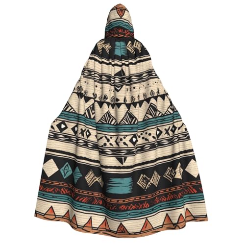 TRSGKSQP Umhang mit Kapuze für Erwachsene, Motiv: Indianer, Halloween, lange Kapuze, Cosplay-Kostüm TRSGKSQP Umhang mit Kapuze für Erwachsene, Motiv: Indianer, Halloween, lange Kapuze, Cosplay-Kostüm von TRSGKSQP