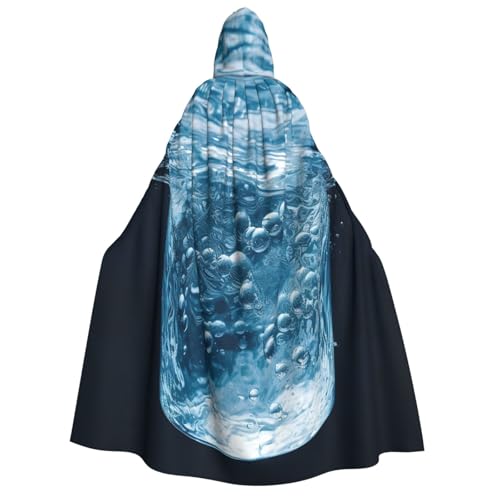 TRSGKSQP Wasser-Umhang mit Kapuze für Erwachsene, Halloween-Umhang, lange Kapuze, Robe, Umhang, Cosplay-Kostüm TRSGKSQP Wasser-Umhang mit Kapuze für Erwachsene, Halloween-Umhang, lange Kapuze, Robe, Umhang, Cosplay-Kostüm von TRSGKSQP