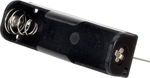 TRU COMPONENTS BH-311-1P Batteriehalter 1x Mignon (AA) Kontaktpole von TRU Components