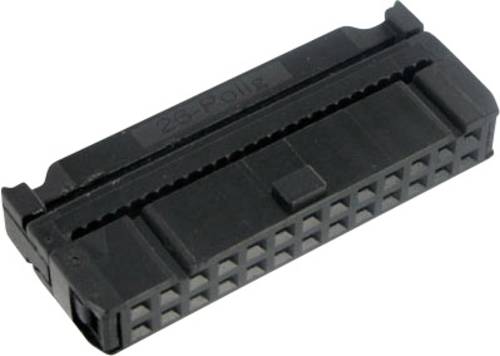 TRU Components 1589750Pfosten-Steckverbinder mit Zugentlastung Rastermaß: 2.54mm Polzahl Gesamt: 34 von TRU Components