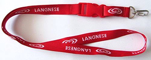 TRUCK Langnese - Schlüsselband Rot von TRUCK