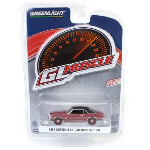 Truck 1/64 1968 Camaro SS 396 Maroon, Greenlight Muscle Series 29 13360-A Truck 1/64 1968 Camaro SS 396 Maroon, Greenlight Muscle Series 29 13360-A von TRUCK