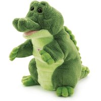 TRUDI 29918 Trudi Puppets Handpuppe Krokodil ca. 22 cm von TRUDI