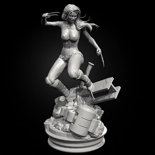1/24 Antike Kriegerin Resin-Modellbausatz Unbemalter und unmontierter Resin-Modellbausatz //C9r7L1 von TRUEGRIS