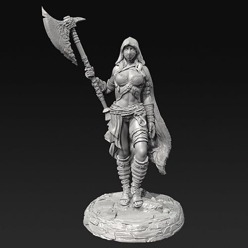 1/24 Antike Kriegerin Resin-Modellbausatz Unbemalter und unmontierter Resin-Modellbausatz //C9r7L6 von TRUEGRIS