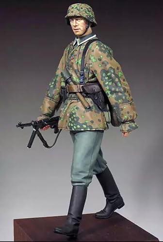 TRUEGRIS 1/16 Deutscher Soldat aus dem Zweiten Weltkrieg Resin Modellbausatz Unbemalt und unmontiert Resin Modellbausatz//F9q7L30 von TRUEGRIS