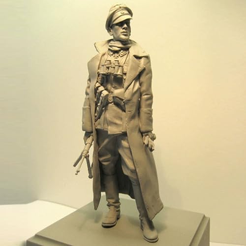 TRUEGRIS 1/16 Deutscher Soldat aus dem Zweiten Weltkrieg Resin Modellbausatz Unbemalt und unmontiert Resin Modellbausatz//F9q7L31 von TRUEGRIS