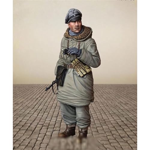 TRUEGRIS 1/16 Deutscher Soldat aus dem Zweiten Weltkrieg Resin Modellbausatz Unbemalt und unmontiert Resin Modellbausatz//F9q7L32 von TRUEGRIS