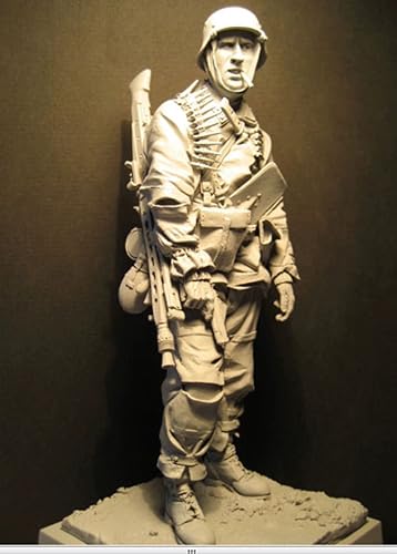 TRUEGRIS 1/16 Deutscher Soldat aus dem Zweiten Weltkrieg Resin Modellbausatz Unbemalt und unmontiert Resin Modellbausatz//F9q7L34 von TRUEGRIS