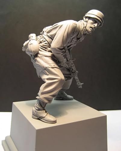 TRUEGRIS 1/16 Deutscher Soldat aus dem Zweiten Weltkrieg Resin Modellbausatz Unbemalt und unmontiert Resin Modellbausatz//F9q7L35 von TRUEGRIS