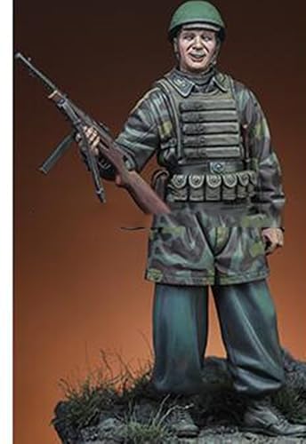 TRUEGRIS 1/16 Deutscher Soldat aus dem Zweiten Weltkrieg Resin Modellbausatz Unbemalt und unmontiert Resin Modellbausatz//F9q7L58 von TRUEGRIS