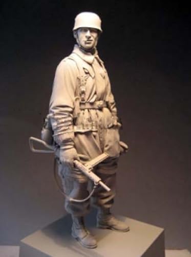 TRUEGRIS 1/16 Deutscher Soldat aus dem Zweiten Weltkrieg Resin Modellbausatz Unbemalt und unmontiert Resin Modellbausatz//F9q7L63 von TRUEGRIS