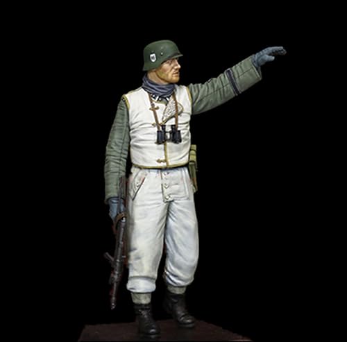 TRUEGRIS 1/16 Deutscher Soldat aus dem Zweiten Weltkrieg Resin Modellbausatz Unbemalt und unmontiert Resin Modellbausatz//F9q7L64 von TRUEGRIS