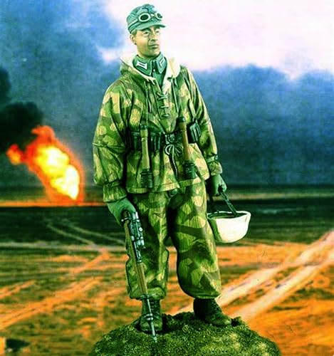 TRUEGRIS 1/16 Deutscher Soldat aus dem Zweiten Weltkrieg Resin Modellbausatz Unbemalt und unmontiert Resin Modellbausatz//F9q7L65 von TRUEGRIS
