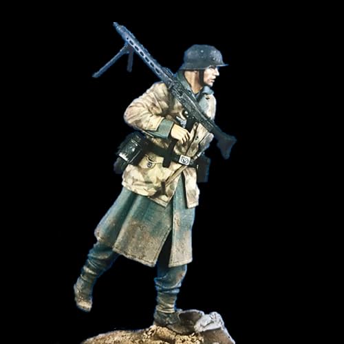 TRUEGRIS 1/16 Deutscher Soldat aus dem Zweiten Weltkrieg Resin Modellbausatz Unbemalt und unmontiert Resin Modellbausatz//F9q7L69 von TRUEGRIS