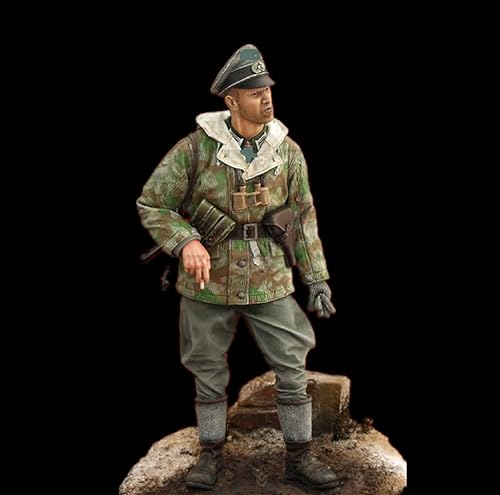 TRUEGRIS 1/16 Deutscher Soldat aus dem Zweiten Weltkrieg Resin Modellbausatz Unbemalt und unmontiert Resin Modellbausatz//F9q7L74 von TRUEGRIS