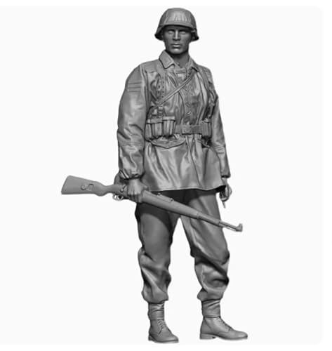 TRUEGRIS 1/16 Deutscher Soldat aus dem Zweiten Weltkrieg Resin Modellbausatz Unbemalt und unmontiert Resin Modellbausatz//F9q7L8 von TRUEGRIS