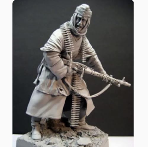 TRUEGRIS 1/16 Deutscher Soldat aus dem Zweiten Weltkrieg Resin Modellbausatz Unbemalt und unmontiert Resin Modellbausatz//F9q7L82 von TRUEGRIS