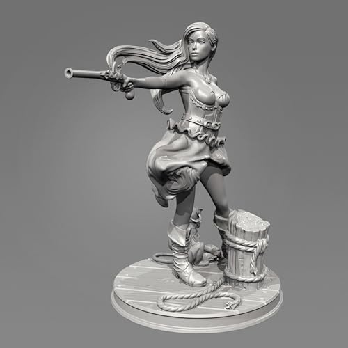 TRUEGRIS 1/24 Science Fiction Agentin Resin Soldatenmodell-Bausatz Unbemalter und unmontierter Resin-Modellbausatz //v9S7L2 TRUEGRIS 1/24 Science Fiction Agentin Resin Soldatenmodell-Bausatz Unbemalter und unmontierter Resin-Modellbausatz //v9S7L2 von TRUEGRIS