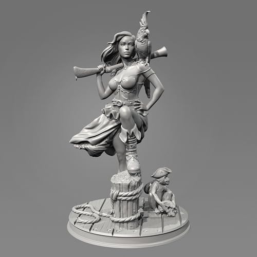 TRUEGRIS 1/24 Science Fiction Agentin Resin Soldatenmodell-Bausatz Unbemalter und unmontierter Resin-Modellbausatz //v9S7L4 TRUEGRIS 1/24 Science Fiction Agentin Resin Soldatenmodell-Bausatz Unbemalter und unmontierter Resin-Modellbausatz //v9S7L4 von TRUEGRIS