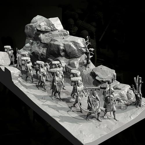 TRUEGRIS 1/35 Antiker römischer Legionär Resin-Soldatenmodellbausatz Unbemalter und unmontierter Resin-Modellbausatz (mit Sockel) //v7S3L1 von TRUEGRIS