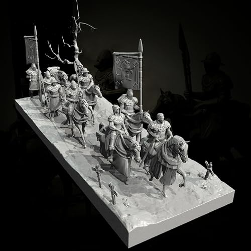 TRUEGRIS 1/35 Antiker römischer Legionär Resin-Soldatenmodellbausatz Unbemalter und unmontierter Resin-Modellbausatz (mit Sockel) //v7S3L2 von TRUEGRIS