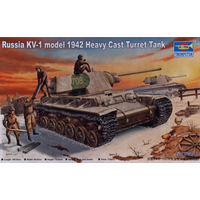 TRUMPETER 00359 TRUMPETER 00359 1:35 Russland KV-1 (1942) Heavy Gust Turret Tank von TRUMPETER