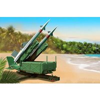 TRUMPETER 02353 TRUMPETER 02353 1:35 Soviet 5P71 Launcher with 5V27 Missile Pechora (SA-3B Goa) Rounds Loaded von TRUMPETER