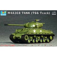 TRUMPETER 07225 TRUMPETER 07225 1:72 M4A3E8 Tank (T66 Track) von TRUMPETER